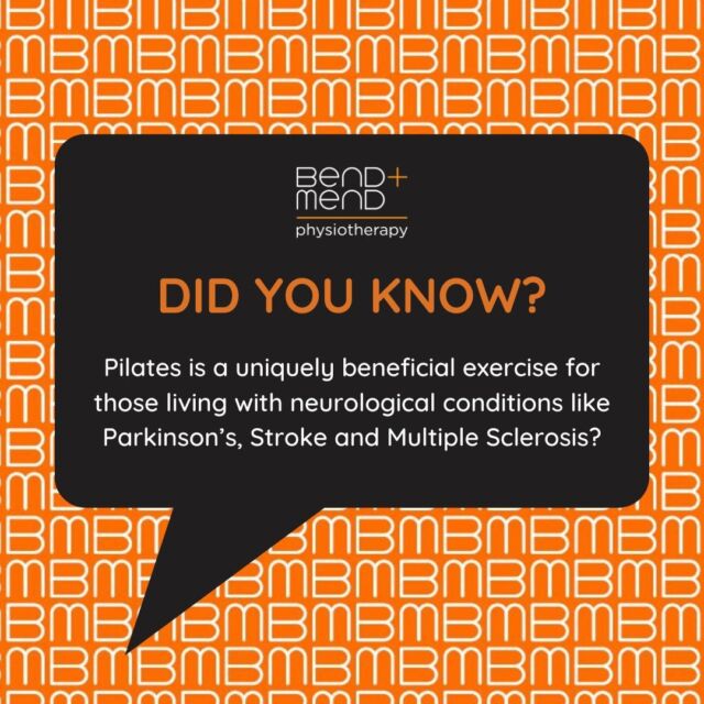 Why is Clinical Pilates a uniquely beneficial exercise for neurological conditions?Research has shown that Pilates can help people develop and restore balance, muscle strength and flexibility. Reformer Pilates has the capacity to adjust its intensity to meet the abilities of the students. For example, someone who has right side weakness can reproduce activities that focus on single leg strength helping to alleviate side to side imbalance. Repeating exercises like single leg press or calf raises on the reformer with low resistance allows them to practice the task with reduced fatigue and improve ability to recruit motor neurons.For references and more information, see article on our website titled; 'Pilates For Multiple Sclerosis' - link in bio.#sydneyphysio #physio #pilatessydney #strengthbuilding  #StrengthTraining #multiplesclerosis #neurologicalphysiotherapy