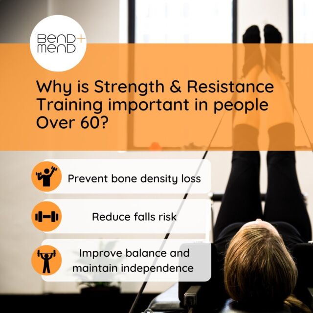 3 Reasons why it's important in people over 60 to to do strength and resistance training to improve quality of life.#sydneyphysio #physio #sydneycbdphysio #sydneypilates #pilates #strengthtraining #strength #resistancetraining #physiotherapy #physiotherapysydneycbd