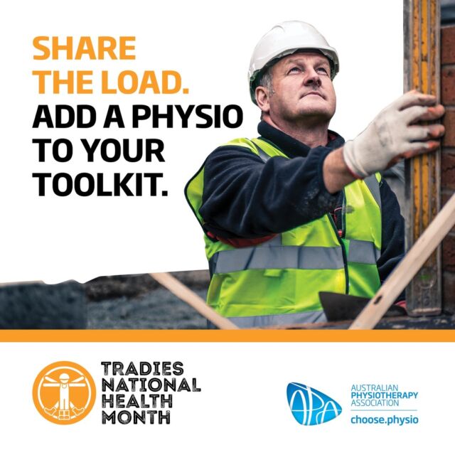 Tradies rely on their bodies for work—their bodies are their primary work tool. Add a physiotherapist to your toolkit and get expert advice, specialist treatment and a tailored exercise prescription to protect the most important tool you own, your body.
- Australian Physiotherapy Association#australianphysiotherapyassocation
#tradiesnationalhealthmonth #choosephysio #physiocbd #physiotherapyclinic #physio #sydneycbdphysio #physioclinicsydney #sydneyphysio #sydneycbd