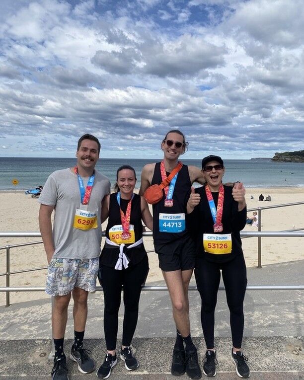 Congratulations to the Bend+Mend crew that completed the City2Surf on Sunday! We're so proud of you, pushing each other along through the burning lungs and wobbling legs.#city2surf2022 #physiosydney #physiotherapy