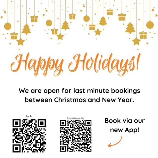 Don't suffer through pain and injury during your holidays. Our Physio's are available between Christmas and New Year to help! Book via our new App or email/call.#physioxmas #physiochristmas #acutepain #injury #physiosydney #physiocbd
