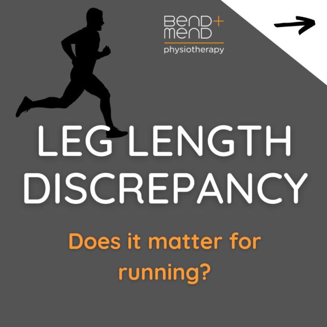 We often hear about leg length discrepancies affect back and leg pain, but how does this affect peoples running? Studies show there may be a link between the difference in leg length and osteoarthritis of the knee. With regards to back pain it was not a significant factor. There is not sufficient evidence to indicate the need for treatment based solely on measurements of leg length.#physiosydney #sydneyphysio #sydneycbdphysiotherapist #sydneycbdphysiotherapy #physiorunning #leglengthdiscrepancy #sportsphysio