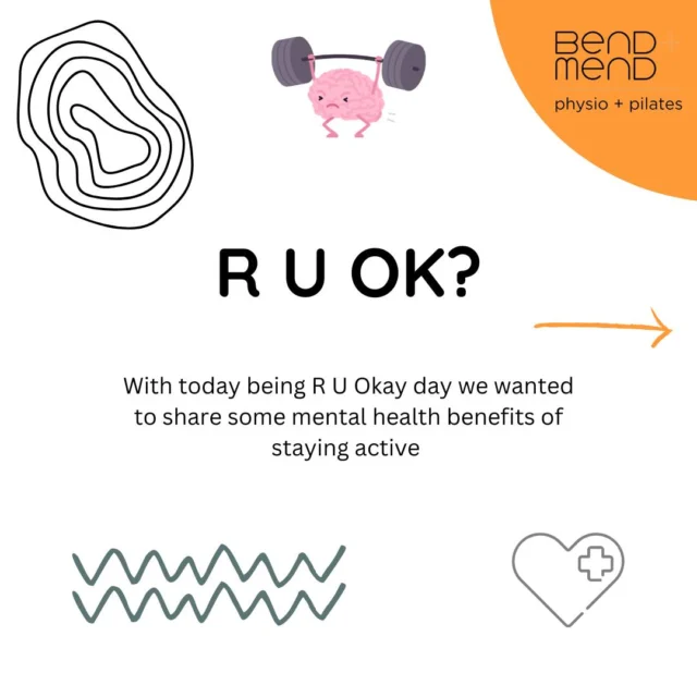 There are many physical health benefits to staying active and doing regular exercise. But some would say the mental health benefits are equal if not greater. Does exercise help your mental health?#physiosydneycbd #RUOK #bendandmend