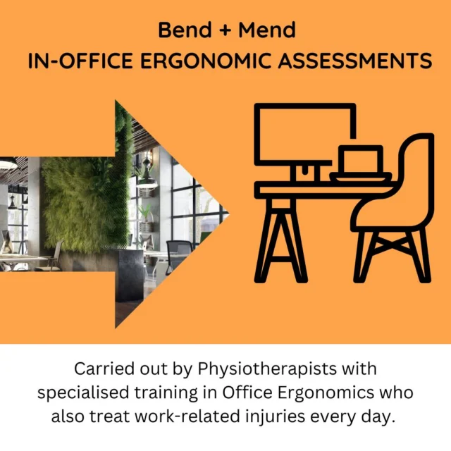 When your work involves long days sitting at your computer, you don’t want to be bothered by an aching back, tight shoulders, headaches or painful arms. Our Physio Clodagh has been out and about in Sydney's CBD optimising workplace ergonomics so CBD workers feel comfortable, productive and focused on the task at hand.#physiosydneycbd #sydneyphysio #bendandmend #ErgonomicOffice #ergonomicphysio