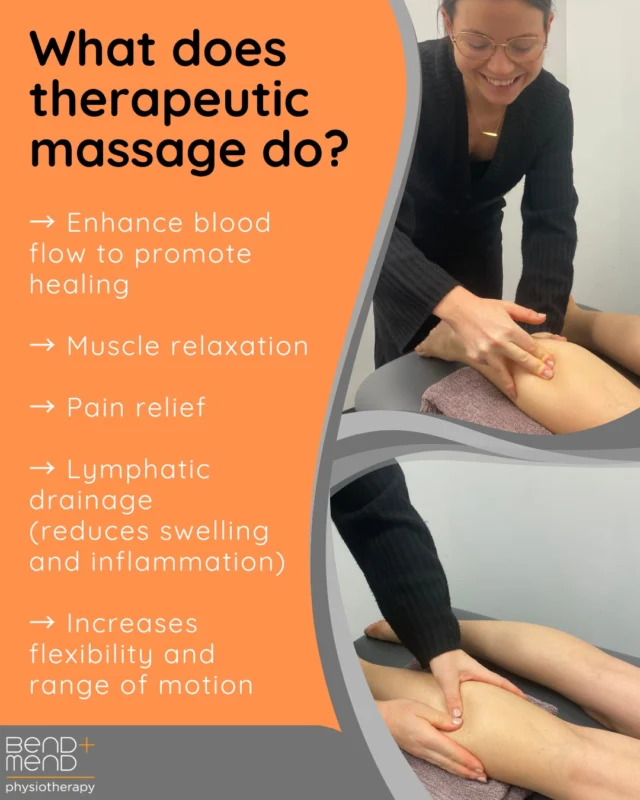 Need some work on those tight muscles to get you through the school holidays? Soft tissue therapy does more than just help you relax!#sportsphysio #bendandmend #massagephysio #handsonphysio