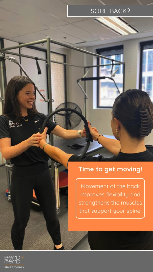 Got a sore back? Gentle movement is one of the best ways to feel better. Movement keeps your muscles happy, your joints mobile, and your mood lifted. Start small, move often, and listen to your body 💪
#KeepMoving #HealthyBacks #BendAndMendPhysio
