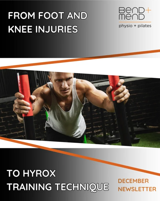 Our December newsletter is all about foot, knee and features Adrian's take on Hyrox training technique. Link in bio.#BendAndMend #physiosydneycbd #SydneyPhysio #bendandmend  #hyroxaustralia #hyroxtraining🏃🏻‍♂️