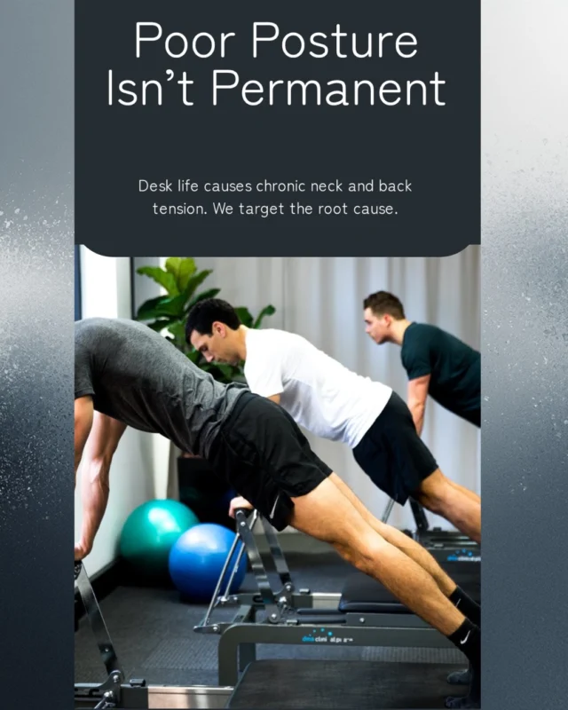 Sitting all day shouldn’t come with neck pain, tight hips, or a sore back.
If desk life is taking a toll on your posture, it might be time to improve your movement habits.At Bend + Mend, we use evidence-based Pilates to correct spinal alignment, reduce chronic tension, and build strength that actually carries over to your workday.#PhysiotherapyTips #SportsPhysio #sydneyphysio #PhysioLedPilates #bendandmend
